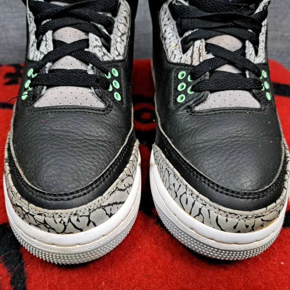 %Size 6.5Y Nike Air Jordan 3 Retro GS Shoes / AJ3